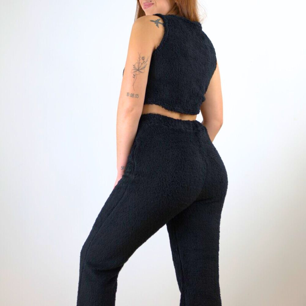 Langes Pyjama-Set (3-teilig)